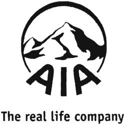 Trademark AIA THE REAL LIFE COMPANY