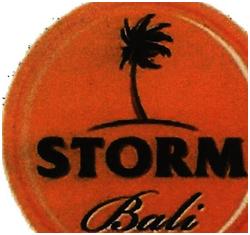 Trademark STORM BALI + LOGO