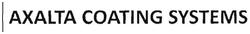 Trademark AXALTA COATING SYSTEMS