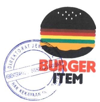 Trademark BURGER ITEM