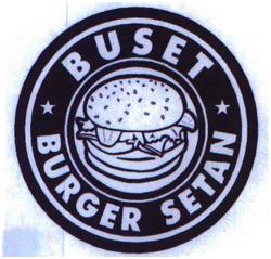 Trademark BUSET (BURGER SETAN) + LUKISAN