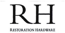 Trademark RH singkatan dari RESTORATION HARDWARE.