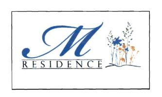 Trademark M RESIDENCE + LOGO