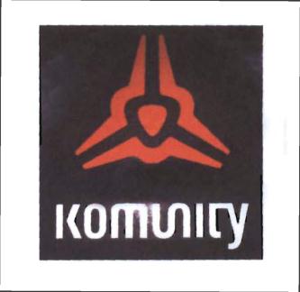 Trademark KOMUNITY + LOGO