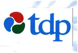 Trademark "tdp" adalah singkatan dari nama PT Tigaka Distrindo Perkasa