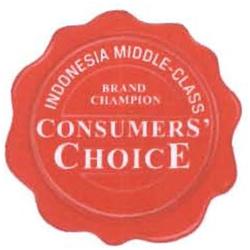 Trademark INDONESIA MIDDLE-CLASS BRAND CHAMPION CONSUMERS' CHOICE