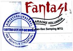 Trademark Fantasi Karaoke Keluarga.