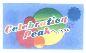 Trademark CELEBRATION PEAK + LOGO