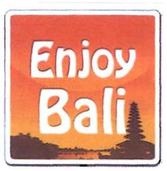 Trademark ENJOY BALI + Logo