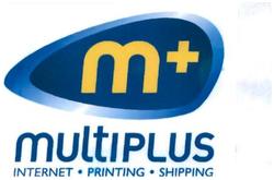 Trademark MULTIPLUS + LOGO M+ internet printing shipping