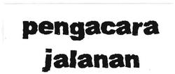 Trademark PENGACARA JALANAN