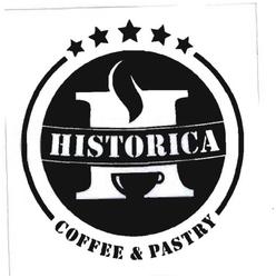 Trademark H HISTORICA COFFEE & PASTRY + Logo