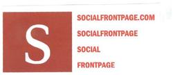 Trademark Logo S SOCIALFRONTPAGE.COM SOCIALFRDNTPAGE SOCIAL