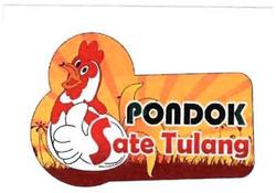 Trademark Pondok Sate Tulang + lukisan