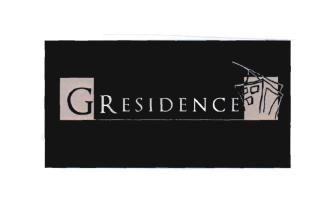 Trademark G RESIDENCE + LOGO