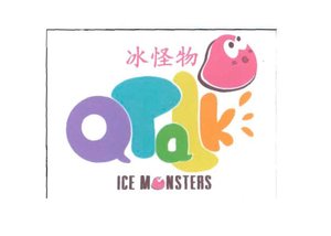 Trademark QTALK - ICE MONSTER + Huruf kanji: BING GUAI WU