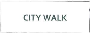 Trademark CITY WALK
