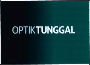 Trademark OPTIK TUNGGAL