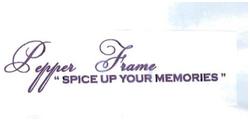 Trademark Pepper Frame SPICE UP YOUR MEMORIES