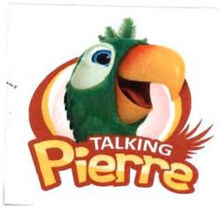 Trademark TALKING PIERRE + LOGO + GAMBAR