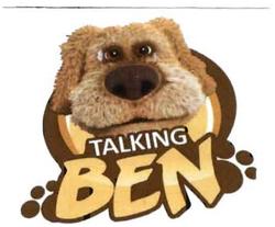 Trademark TALKING BEN + LOGO + GAMBAR