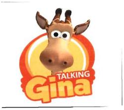 Trademark TALKING GINA + LOGO + GAMBAR