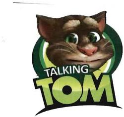 Trademark TALKING TOM + LOGO + GAMBAR