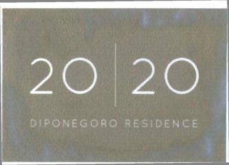 Trademark 20|20 DIPONEGORO RESIDENCE