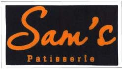 Trademark SAM'S PATISSERIE DAN LOGO