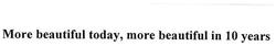 Trademark More beautiful today, more beautiful in 10 years