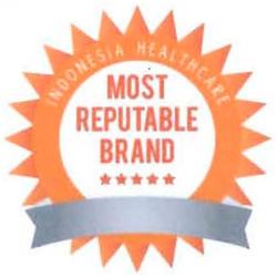 Trademark INDONESIA HEALTHCARE MOST REPUTABLE BRAND