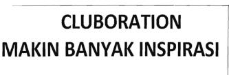 Trademark CLUBORATION MAKIN BANYAK INSPIRASI