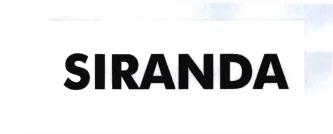 Trademark SIRANDA