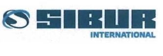 Trademark SIBUR INTERNATIONAL