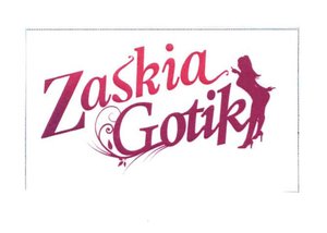 Trademark ZASKIA GOTIK & LOGO