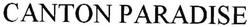 Trademark CANTON PARADISE