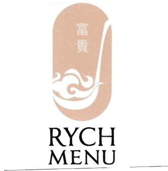 Trademark RYCH MENU