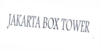 Trademark JAKARTA BOX TOWER