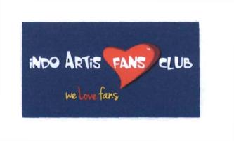 Trademark INDO ARTIS FANS CLUB WE LOVE FANS