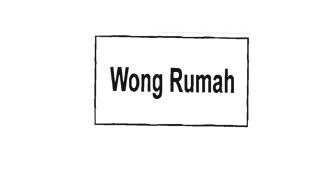 Trademark WONG RUMAH