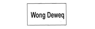 Trademark WONG DEWEQ