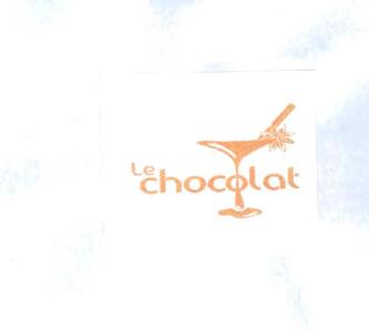 Trademark LE CHOCOLAT & lukisan