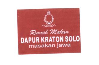 Trademark DAPUR KRATON SOLO