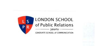 Trademark LONDON SCHOOL OF PUBLIC RELATIONS (LSPR) JAKARTA GRADUATE SCHOOL OF COMMUNICATION