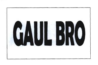 Trademark GAUL BRO