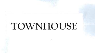 Trademark "TOWNHOUSE"