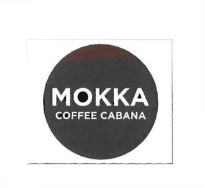 Trademark MOKKA COFFEE CABANA + LOGO