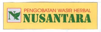 Trademark PENGOBATAN WASIR HERBAL NUSANTARA