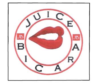 Trademark JB JUICE BICARA + logo