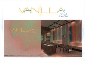 Trademark VANILLA bistro + lukisan